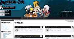 Desktop Screenshot of naruto-one.com