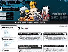 Tablet Screenshot of naruto-one.com